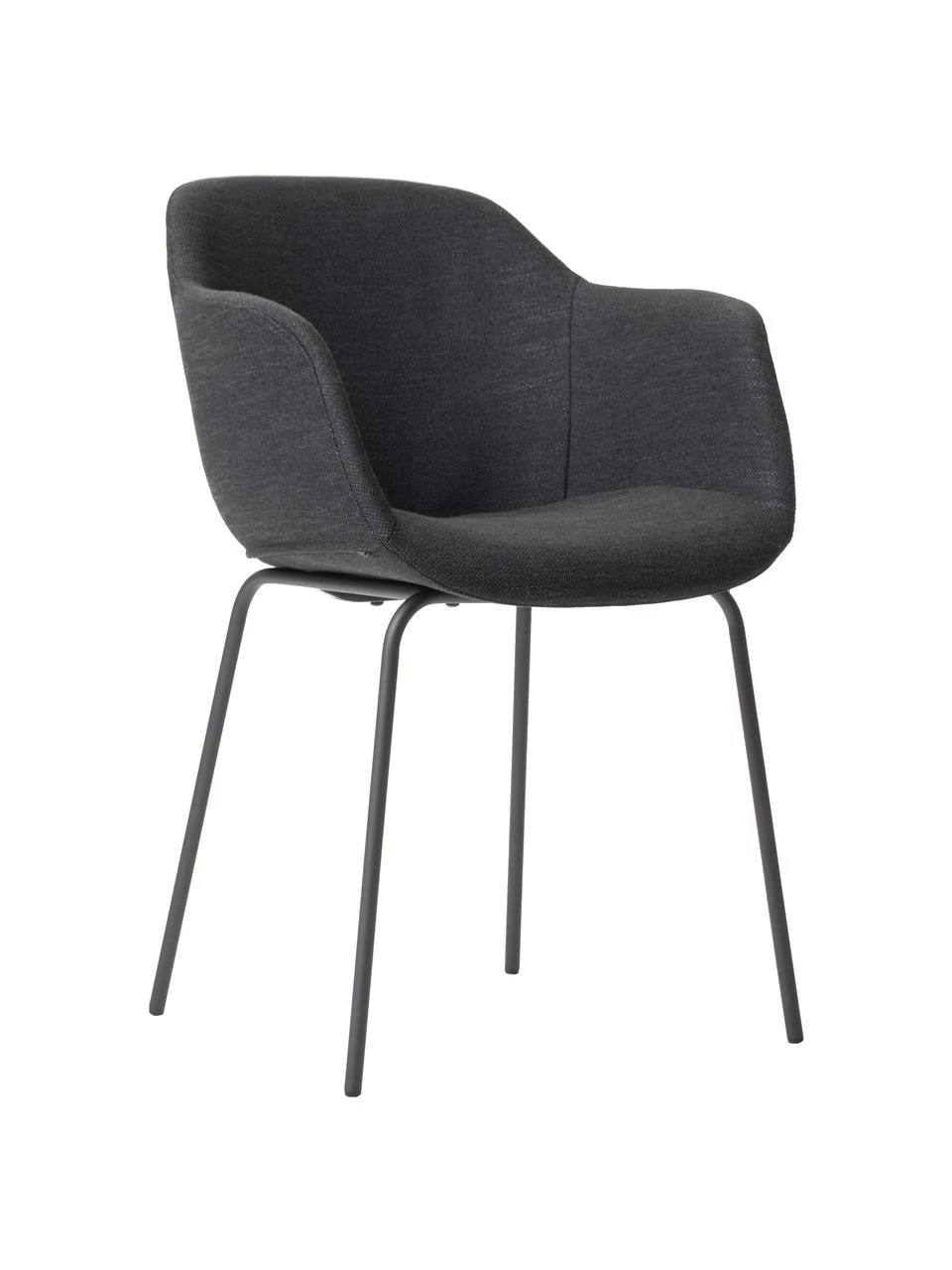 Westwing Collection Armlehnstuhl Fiji mit schmaler Sitzschale, B 58 x T 56 cm 3 Westwing Collection Armlehnstuhl Fiji mit schmaler Sitzschale, B 58 x T 56 cm