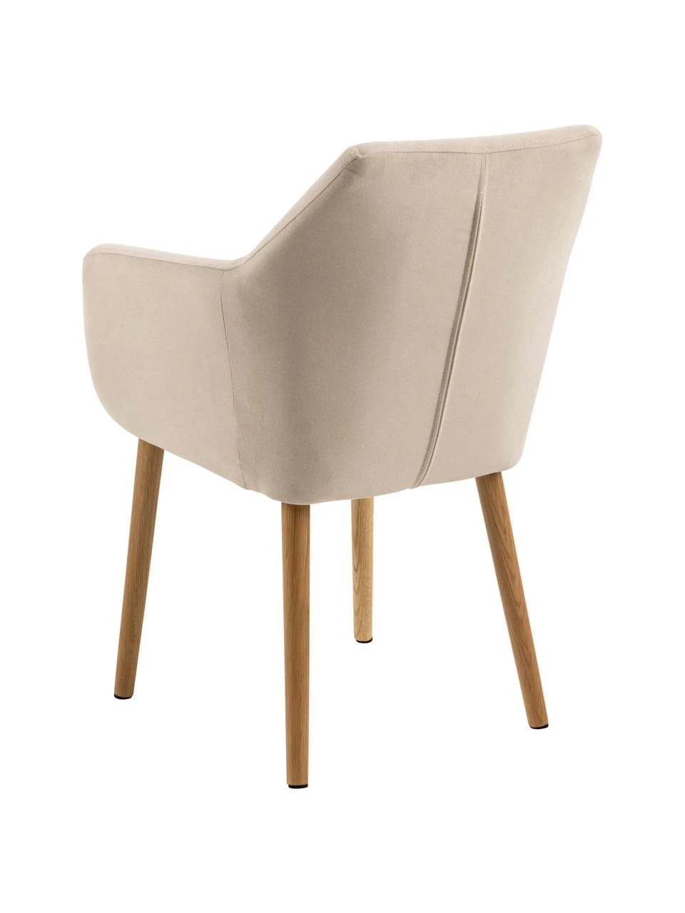 Armlehnstuhl Nora mit Holzbeinen, B 58 x T 58 cm 7 Armlehnstuhl Nora mit Holzbeinen, B 58 x T 58 cm – Bild 5