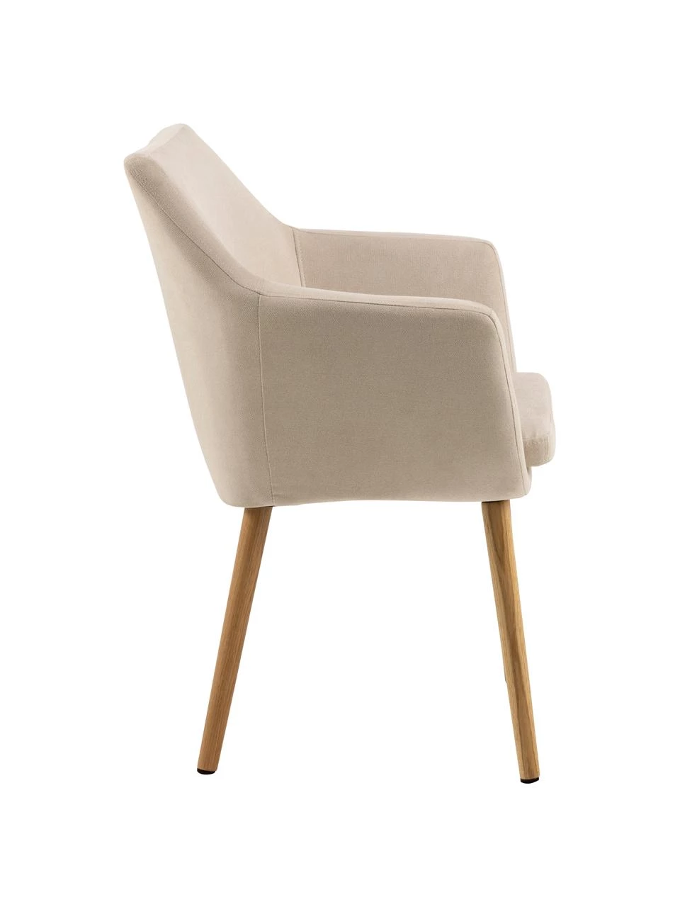 Armlehnstuhl Nora mit Holzbeinen, B 58 x T 58 cm 8 Armlehnstuhl Nora mit Holzbeinen, B 58 x T 58 cm – Bild 6