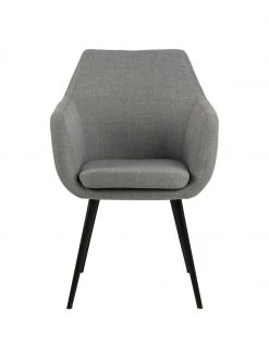 Armlehnstuhl Nora mit Metallbeinen, B 58 x T 58 cm 11 Armlehnstuhl Nora mit Metallbeinen, B 58 x T 58 cm -Esszimmer Verkäufe Armlehnstuhl Nora mit Metallbeinen 3