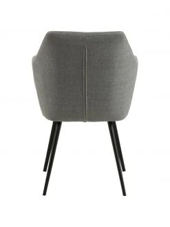 Armlehnstuhl Nora mit Metallbeinen, B 58 x T 58 cm 12 Armlehnstuhl Nora mit Metallbeinen, B 58 x T 58 cm -Esszimmer Verkäufe Armlehnstuhl Nora mit Metallbeinen 4