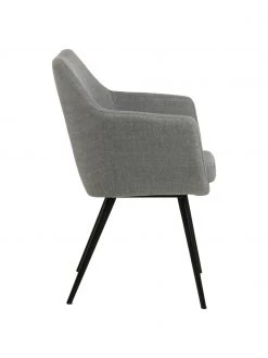 Armlehnstuhl Nora mit Metallbeinen, B 58 x T 58 cm 13 Armlehnstuhl Nora mit Metallbeinen, B 58 x T 58 cm -Esszimmer Verkäufe Armlehnstuhl Nora mit Metallbeinen 5