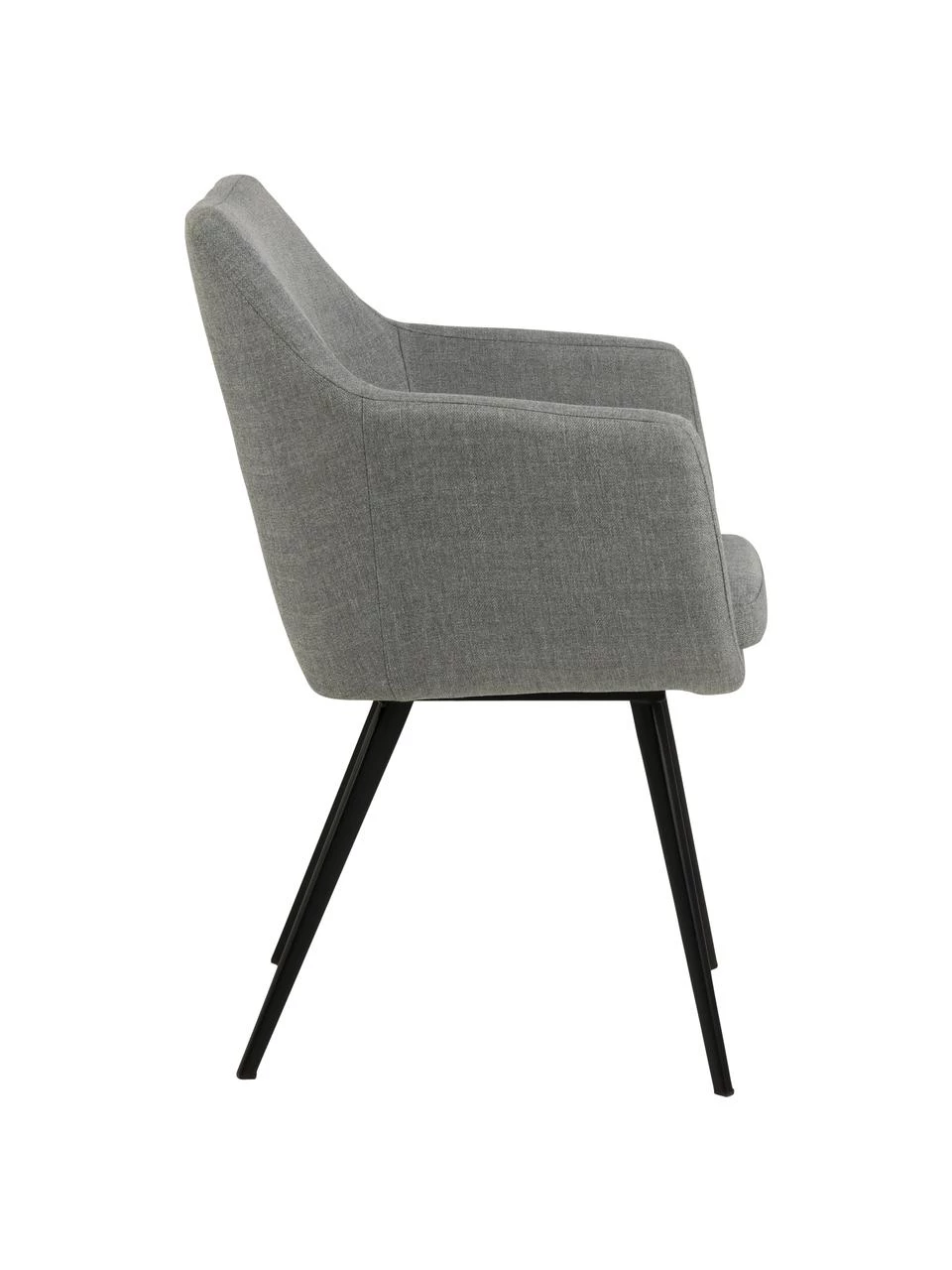 Armlehnstuhl Nora mit Metallbeinen, B 58 x T 58 cm 8 Armlehnstuhl Nora mit Metallbeinen, B 58 x T 58 cm – Bild 6