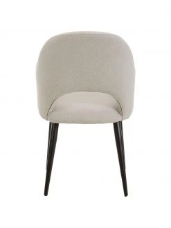 Westwing Collection Armlehnstuhl Rachel in Grau, B 52 x T 59 cm -Esszimmer Verkäufe Armlehnstuhl Rachel in Grau 4