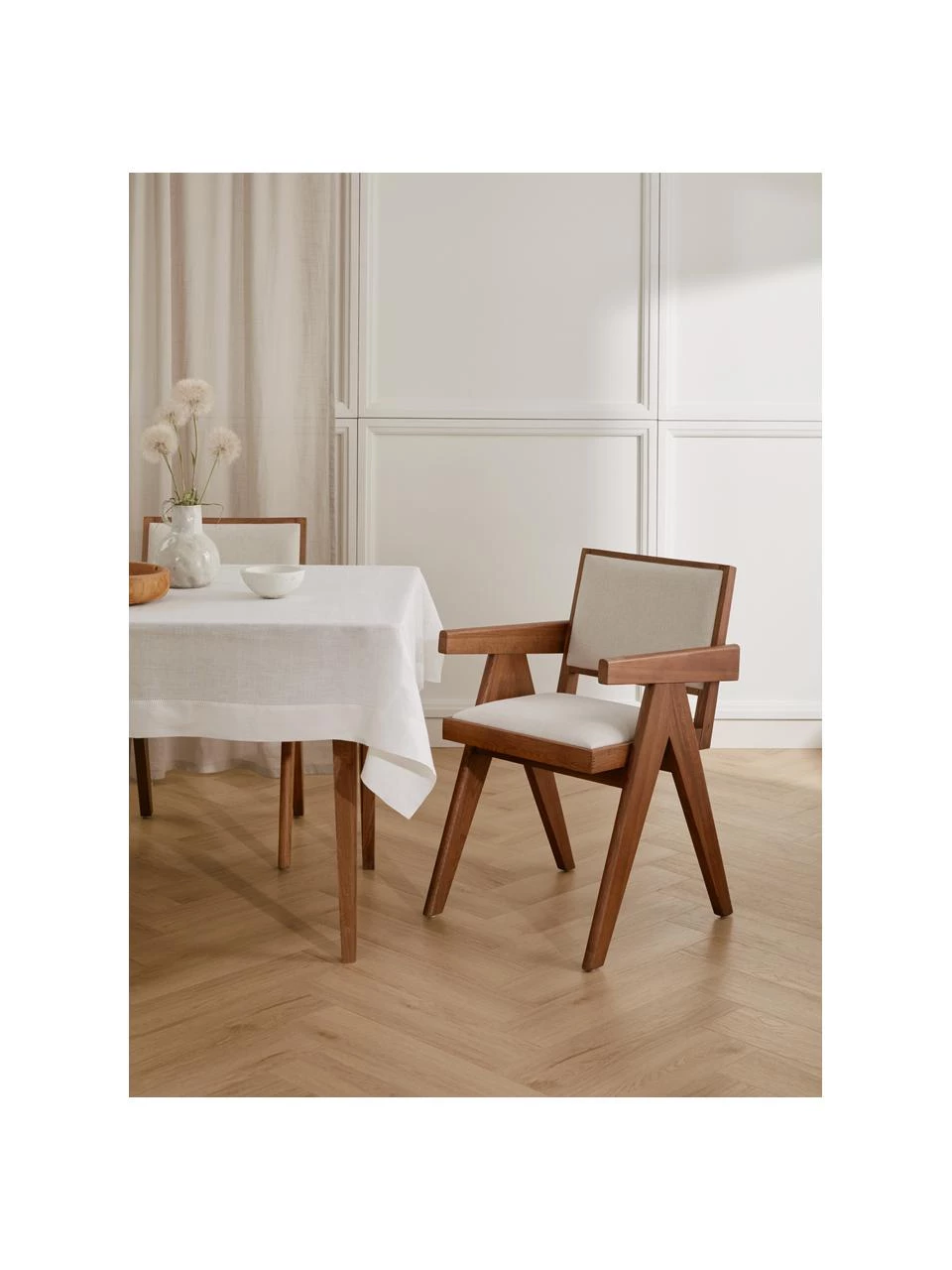 Westwing Collection Armlehnstuhl Sissi mit Polsterung, B 58 x T 52 cm 4 Westwing Collection Armlehnstuhl Sissi mit Polsterung, B 58 x T 52 cm – Bild 2