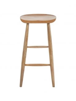 Westwing Collection Barhocker Nino aus Mangoholz, B 40 x H 78 cm -Esszimmer Verkäufe Barhocker Nino aus Mangoholz 3