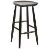 Westwing Collection Barhocker Nino aus Mangoholz in Schwarz, B 40 x H 78 cm 1 Westwing Collection Barhocker Nino aus Mangoholz in Schwarz, B 40 x H 78 cm -Esszimmer Verkäufe Barhocker Nino aus Mangoholz in Schwarz