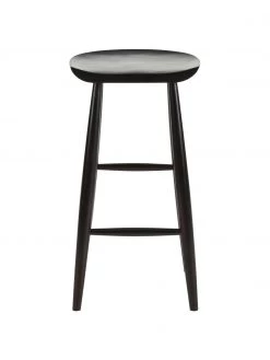 Westwing Collection Barhocker Nino aus Mangoholz in Schwarz, B 40 x H 78 cm 13 Westwing Collection Barhocker Nino aus Mangoholz in Schwarz, B 40 x H 78 cm -Esszimmer Verkäufe Barhocker Nino aus Mangoholz in Schwarz 5