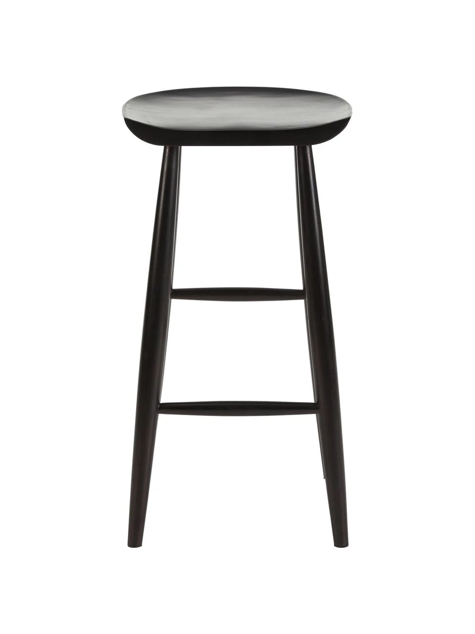 Westwing Collection Barhocker Nino aus Mangoholz in Schwarz, B 40 x H 78 cm 8 Westwing Collection Barhocker Nino aus Mangoholz in Schwarz, B 40 x H 78 cm – Bild 6