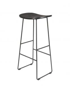 Barhocker Tangle in Schwarz, B 40 x H 80 cm -Esszimmer Verkäufe Barhocker Tangle in Schwarz 4