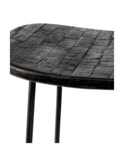 Barhocker Tangle in Schwarz, B 40 x H 80 cm -Esszimmer Verkäufe Barhocker Tangle in Schwarz 5