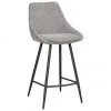 Rowico Barstuhl Sierra in Grau mit Metall-Beinen, B 47 x H 97 cm 2 Rowico Barstuhl Sierra in Grau mit Metall-Beinen, B 47 x H 97 cm -Esszimmer Verkäufe Barstuhl Sierra in Grau mit Metall Beinen