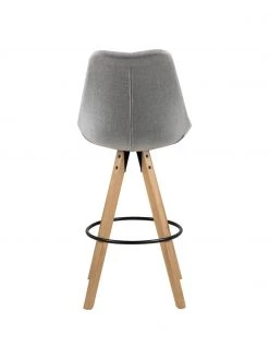 Barstühle Dima in Hellgrau, 2 Stück, B 49 x H 112 cm -Esszimmer Verkäufe Barstuhle Dima in Hellgrau 2 Stuck 3