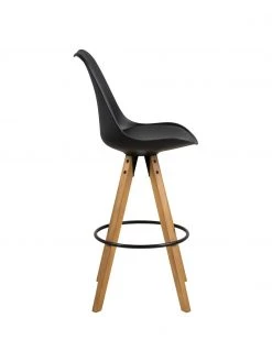 Barstühle Dima in Schwarz, 2 Stück, B 49 x H 112 cm -Esszimmer Verkäufe Barstuhle Dima in Schwarz 2 Stuck 5