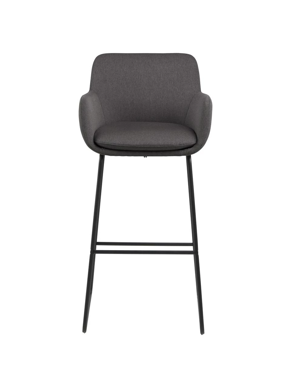 Barstühle Lisa in Grau, 2 Stück, B 52 x H 100 cm 6 Barstühle Lisa in Grau, 2 Stück, B 52 x H 100 cm – Bild 4