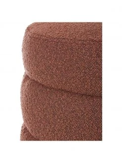 Westwing Collection Boucl&eacute;-Polsterbank Alto in Rostrot, B 110 x H 47 cm -Esszimmer Verkäufe Boucle Polsterbank Alto in Rostrot 5