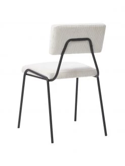 Westwing Collection Cord-Polsterstühle Mats in Weiß, 2 Stück, B 50 x H 80 cm 13 Westwing Collection Cord-Polsterstühle Mats in Weiß, 2 Stück, B 50 x H 80 cm -Esszimmer Verkäufe Cord Polsterstuhle Mats in Weiss 2 Stuck 5