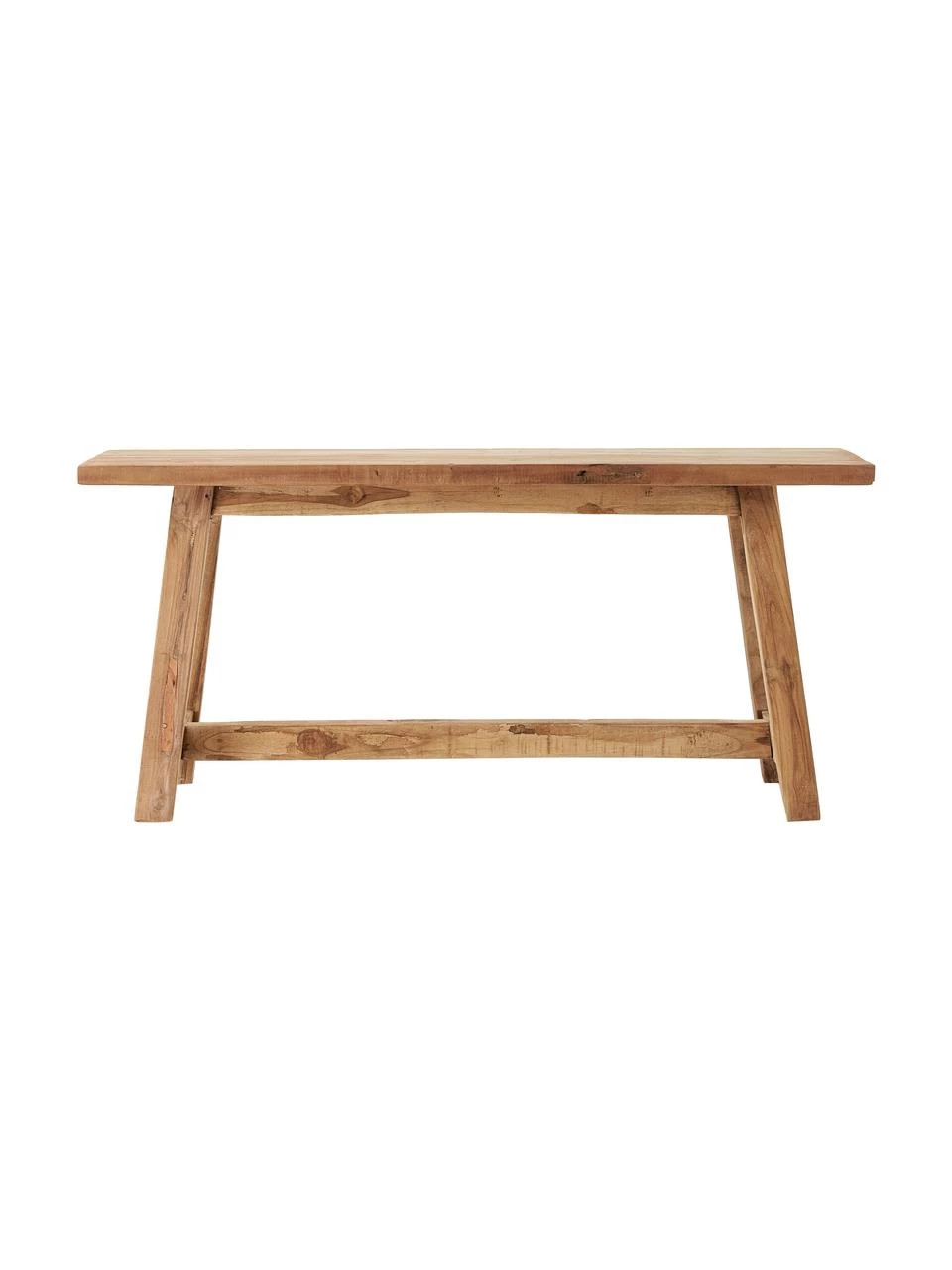 Westwing Collection Deko-Bank Lawas aus Teakholz, B 100 x H 46 cm 6 Westwing Collection Deko-Bank Lawas aus Teakholz, B 100 x H 46 cm – Bild 4