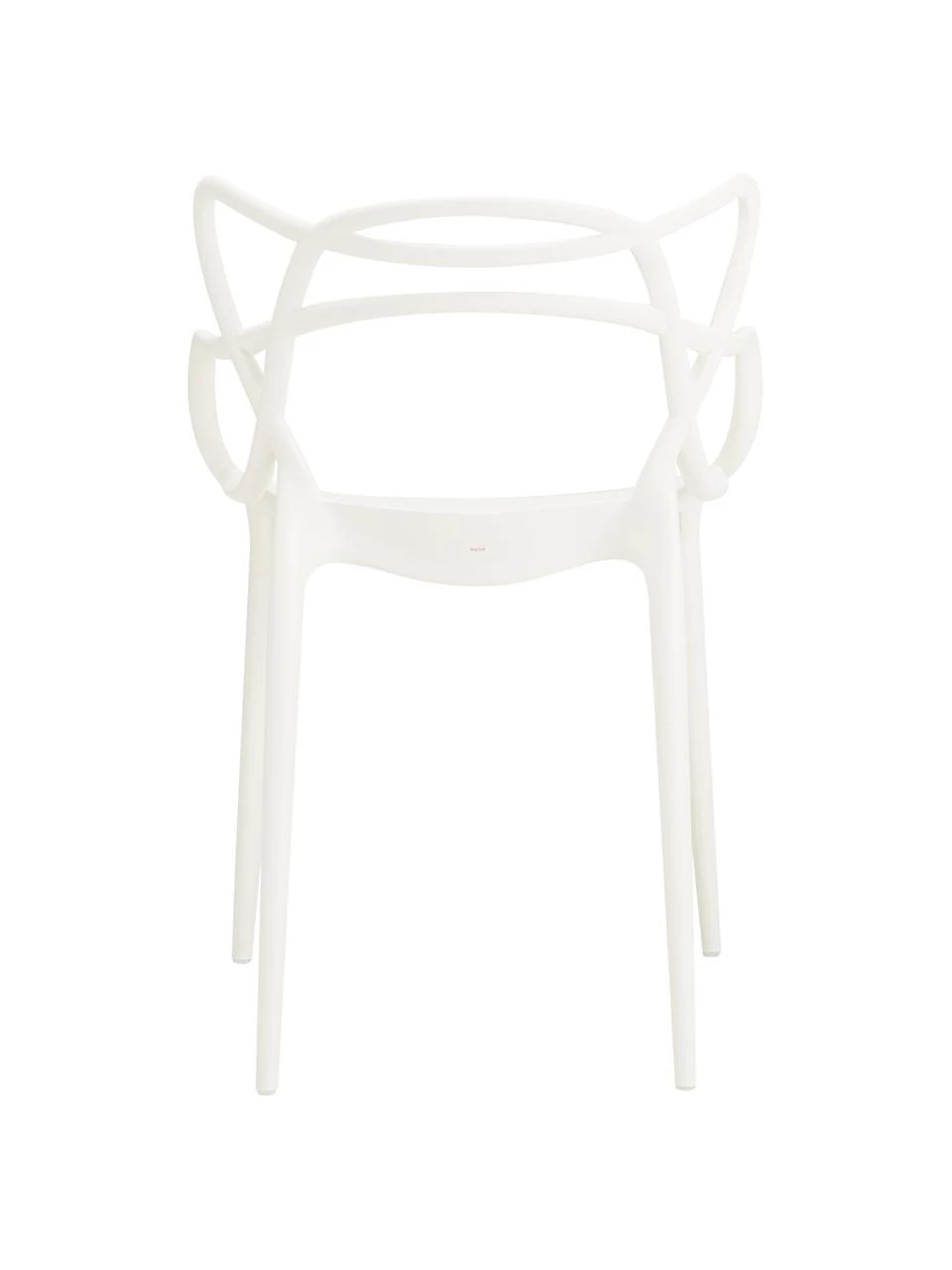 Kartell Design Armlehnstühle Masters in Weiß, 2 Stück, B 57 x H 84 cm 6 Kartell Design Armlehnstühle Masters in Weiß, 2 Stück, B 57 x H 84 cm – Bild 4