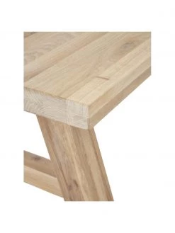 Westwing Collection Esstisch Ashton aus Eichenholz, in verschiedenen Größen, B 200 x T 100 cm -Esszimmer Verkäufe Esstisch Ashton aus Eichenholz in verschiedenen Grossen 5