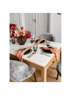 Westwing Collection Esstisch Jackson mit Marmoroptik, 180 x 90 cm, B 180 x T 90 cm -Esszimmer Verkäufe Esstisch Jackson mit Marmoroptik 180 x 90 cm 2