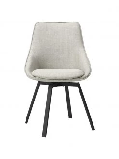 Rowico Esstisch-Set Brooklyn mit Drehst&uuml;hlen Alison in Beige, 5-tlg., Set mit verschiedenen Größen -Esszimmer Verkäufe Esstisch Set Brooklyn mit Drehstuhlen Alison in Beige 5 tlg 2