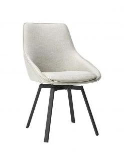 Rowico Esstisch-Set Brooklyn mit Drehst&uuml;hlen Alison in Beige, 5-tlg., Set mit verschiedenen Größen -Esszimmer Verkäufe Esstisch Set Brooklyn mit Drehstuhlen Alison in Beige 5 tlg 5