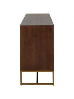 Dutchbone Fischgrät-Sideboard Class mit Türen und Akazienholzfurnier, B 180 x H 80 cm -Esszimmer Verkäufe Fischgrat Sideboard Class mit Turen und Akazienholzfurnier 5