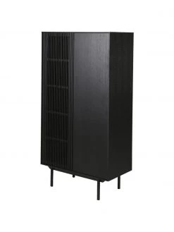 Highboard Mojo mit geriffelter Front, B 80 x H 150 cm 12 Highboard Mojo mit geriffelter Front, B 80 x H 150 cm -Esszimmer Verkäufe Highboard Mojo mit geriffelter Front 4