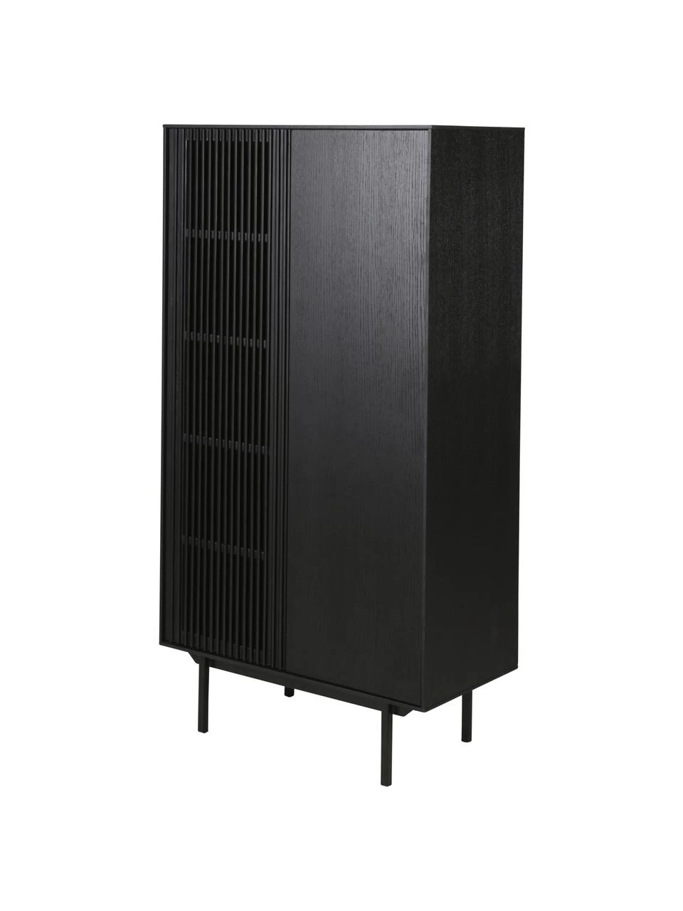 Highboard Mojo mit geriffelter Front, B 80 x H 150 cm 7 Highboard Mojo mit geriffelter Front, B 80 x H 150 cm – Bild 5