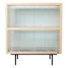 HKliving Highboard Oli mit Glas-Schiebetüren, B 80 x H 89 cm 1 HKliving Highboard Oli mit Glas-Schiebetüren, B 80 x H 89 cm -Esszimmer Verkäufe Highboard Oli mit Glas Schiebeturen