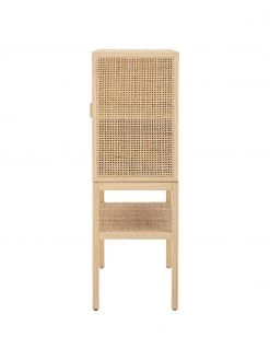 Bloomingville Highboard Sanna aus Kiefernholz/Rattan in Hellbraun, B 90 x H 120 cm -Esszimmer Verkäufe Highboard Sanna aus KiefernholzRattan in Hellbraun 5