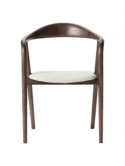 Westwing Collection Holz-Armlehnstuhl Angelina mit Sitzpolster, B 57 x H 80 cm -Esszimmer Verkäufe Holz Armlehnstuhl Angelina mit Sitzpolster 10