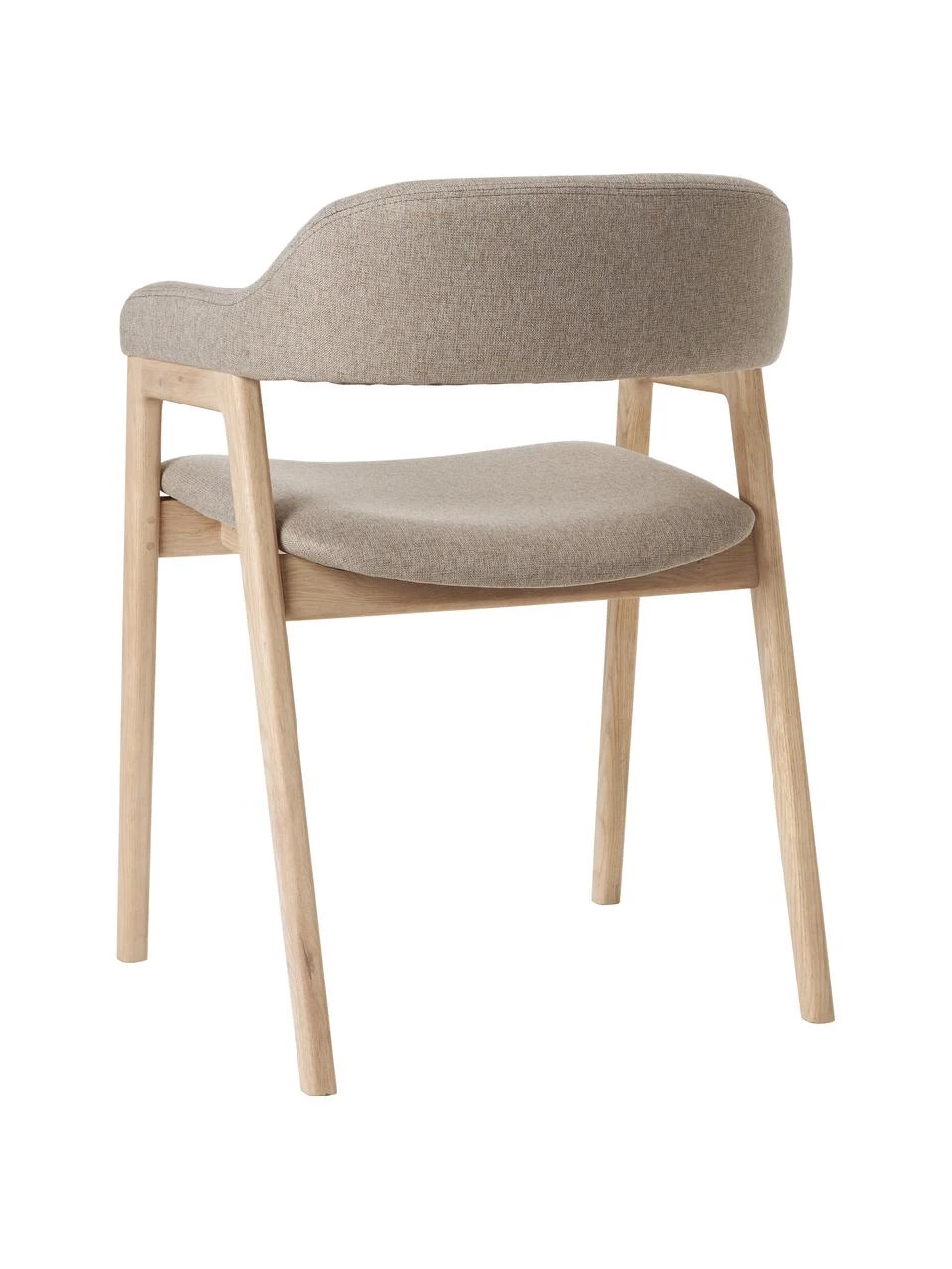 Westwing Collection Holz-Armlehnstuhl Santiano mit Polsterung, B 58 x T 58 cm 7 Westwing Collection Holz-Armlehnstuhl Santiano mit Polsterung, B 58 x T 58 cm – Bild 5