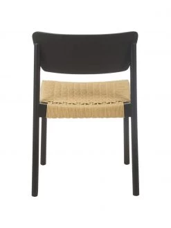 Westwing Collection Holzst&uuml;hle Danny mit Rattan-Sitzfl&auml;che, 2 St&uuml;ck, B 52 x T 51 cm -Esszimmer Verkäufe Holzstuhle Danny mit Rattan Sitzflache 2 Stuck 5