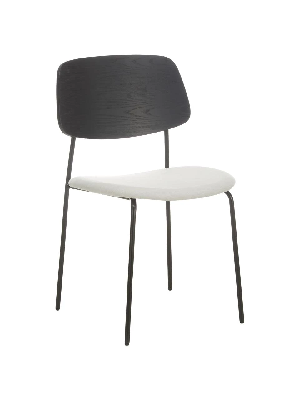 Westwing Collection Holzstühle Nadja mit gepolsterter Sitzfläche, 2 Stück, B 51 x T 52 cm 3 Westwing Collection Holzstühle Nadja mit gepolsterter Sitzfläche, 2 Stück, B 51 x T 52 cm