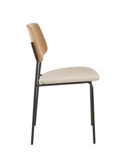 Westwing Collection Holzst&uuml;hle Nadja mit gepolsterter Sitzfl&auml;che, 2 St&uuml;ck, B 51 x T 52 cm -Esszimmer Verkäufe Holzstuhle Nadja mit gepolsterter Sitzflache 2 Stuck 4