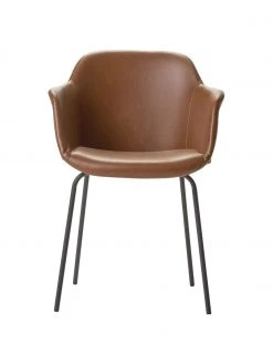 Westwing Collection Kunstleder-Armlehnstuhl Fiji mit schmaler Sitzschale, B 58 x H 81 cm 11 Westwing Collection Kunstleder-Armlehnstuhl Fiji mit schmaler Sitzschale, B 58 x H 81 cm -Esszimmer Verkäufe Kunstleder Armlehnstuhl Fiji mit schmaler Sitzschale 15