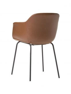 Westwing Collection Kunstleder-Armlehnstuhl Fiji mit schmaler Sitzschale, B 58 x H 81 cm 13 Westwing Collection Kunstleder-Armlehnstuhl Fiji mit schmaler Sitzschale, B 58 x H 81 cm -Esszimmer Verkäufe Kunstleder Armlehnstuhl Fiji mit schmaler Sitzschale 17