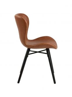 Kunstleder-Polsterstühle Batilda in Cognac, 2 Stück, B 47 x T 53 cm 12 Kunstleder-Polsterstühle Batilda in Cognac, 2 Stück, B 47 x T 53 cm -Esszimmer Verkäufe Kunstleder Polsterstuhle Batilda in Cognac 2 Stuck 10