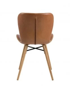 Kunstleder-Polsterstühle Batilda in Cognac, 2 Stück, B 47 x T 53 cm 13 Kunstleder-Polsterstühle Batilda in Cognac, 2 Stück, B 47 x T 53 cm -Esszimmer Verkäufe Kunstleder Polsterstuhle Batilda in Cognac 2 Stuck 5