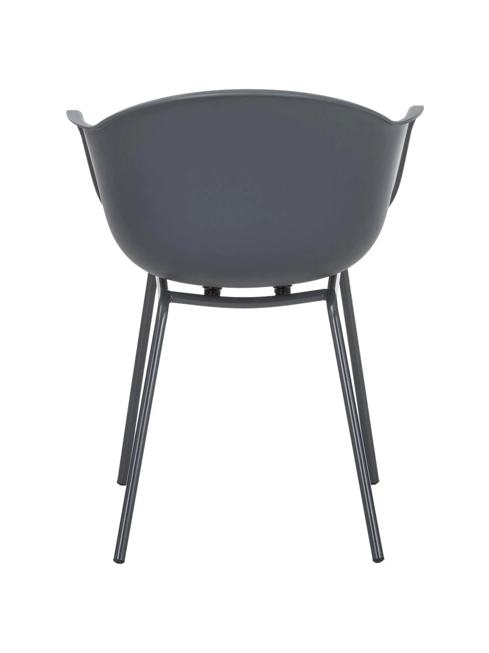 Westwing Collection Kunststoff-Armlehnstuhl Claire mit Metallbeinen, B 60 x T 54 cm 8 Westwing Collection Kunststoff-Armlehnstuhl Claire mit Metallbeinen, B 60 x T 54 cm – Bild 6