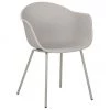 Westwing Collection Kunststoff-Armlehnstuhl Claire mit Metallbeinen, B 60 x T 54 cm -Esszimmer Verkäufe Kunststoff Armlehnstuhl Claire mit Metallbeinen 6