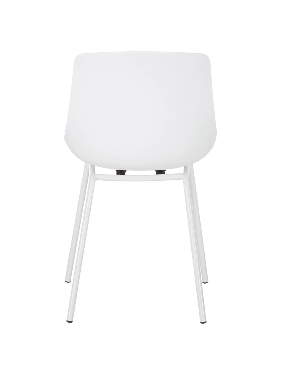 Westwing Collection Kunststoffstühle Dave mit Metallbeinen in Weiß, 2 Stück, B 46 x T 53 cm 8 Westwing Collection Kunststoffstühle Dave mit Metallbeinen in Weiß, 2 Stück, B 46 x T 53 cm – Bild 6