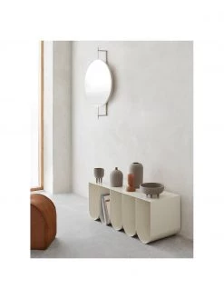 Kristina Dam Metall-Sitzbank Curved in Wei&szlig;, B 110 x H 42 cm -Esszimmer Verkäufe Metall Sitzbank Curved in Weiss 4