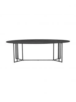 Westwing Collection Ovaler Esstisch Luca aus Mangoholz, in verschiedenen Größen, B 240 x T 100 cm -Esszimmer Verkäufe Ovaler Esstisch Luca aus Mangoholz in verschiedenen Grossen 10