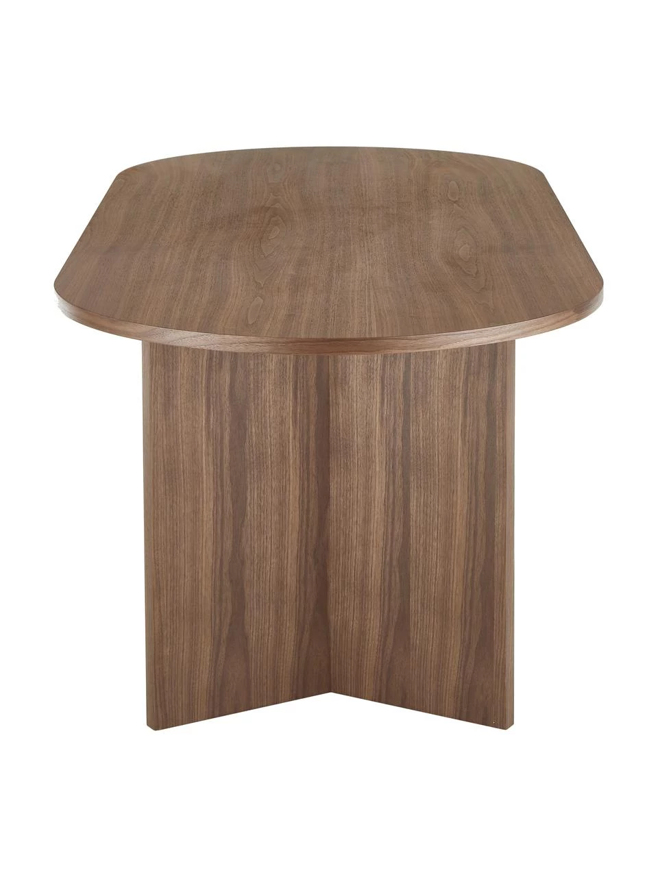 Westwing Collection Ovaler Esstisch Toni in dunkelbraun, 200 x 90 cm, B 200 x T 90 cm 7 Westwing Collection Ovaler Esstisch Toni in dunkelbraun, 200 x 90 cm, B 200 x T 90 cm – Bild 5