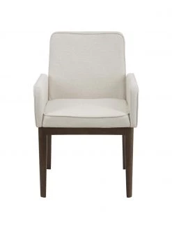 Westwing Collection Polster-Armlehnstuhl Koga in Cremewei&szlig;, B 54 x H 86 cm -Esszimmer Verkäufe Polster Armlehnstuhl Koga in Cremeweiss 9