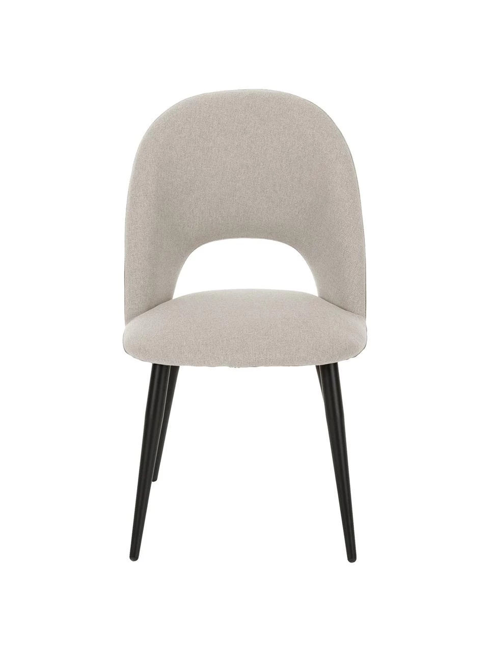 Westwing Collection Polsterstuhl Rachel in Grau, B 53 x T 57 cm 6 Westwing Collection Polsterstuhl Rachel in Grau, B 53 x T 57 cm – Bild 4