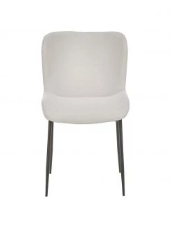 Westwing Collection Polsterstuhl Tess in Cremewei&szlig;, B 49 x T 64 cm -Esszimmer Verkäufe Polsterstuhl Tess in Cremeweiss 4